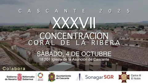 XXXVII Concentraci&oacute;n Coral de la Ribera en Cascante 2025