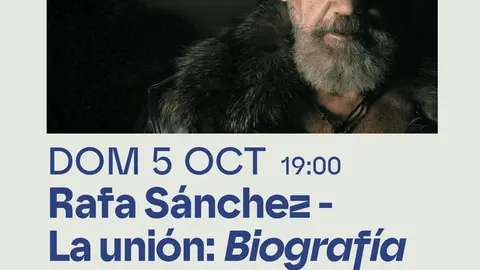 Concierto en Tudela &lsquo;Biograf&iacute;a&rsquo; de Rafa S&aacute;nchez (La Uni&oacute;n)