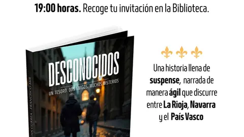 Presentaci&oacute;n en Tudela del libro &lsquo;Desconocidos&rsquo; de Juan Gurrea y Francisco Mir