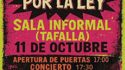 Concierto en Tafalla &lsquo;Gira 30 aniversario&rsquo; de Penadas por la Ley