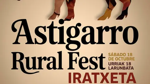 Astigarro Rural Fest en Iratxeta 2025