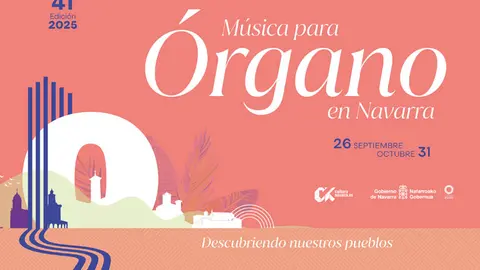 Ciclo en Tudela &lsquo;M&uacute;sica para &Oacute;rgano en Navarra&rsquo; 2025