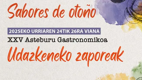 XXV Fin de semana gastron&oacute;mico &lsquo;Sabores de oto&ntilde;o&rsquo; en Viana 2025