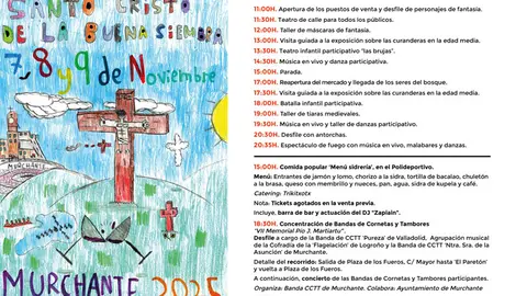 Programa de las Fiestas del Santo Cristo de la Buena Siembra en Murchante 2025