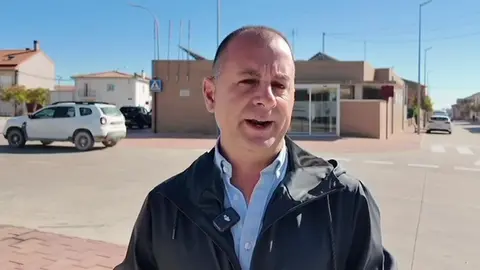 El alcalde de Fusti&ntilde;ana, Sergio Vitas