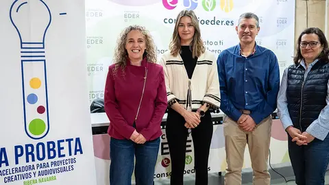 Consorcio EDER y el Cl&uacute;ster Audiovisual de Navarra (CLAVNA) presentaron este mi&eacute;rcoles en Tudela la tercera edici&oacute;n de La Probeta