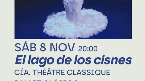 Ballet cl&aacute;sico en Tudela &lsquo;El lago de los cisnes&rsquo;