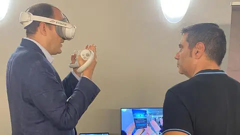 Simulaci&oacute;n con gafas de realidad virtual