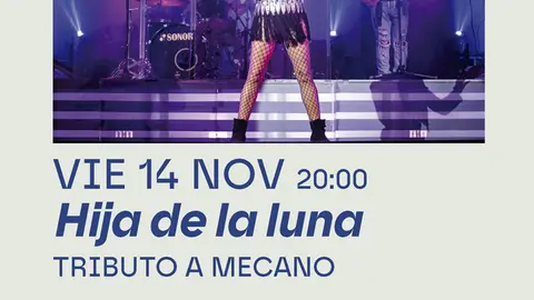 Concierto en Tudela &lsquo;Hija de la luna&rsquo; &ndash; Tributo a Mecano