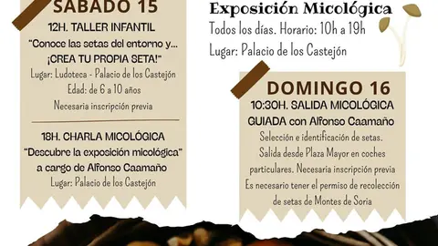 Jornadas Micol&oacute;gicas de &Aacute;greda 2025
