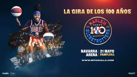 Gira en Pamplona del Centenario de los Harlem Globetrotters