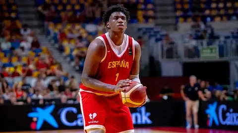 Great Osobor debut&oacute; este verano con la seccl&oacute;n espa&ntilde;ola B en el Torneo Ciudad de M&aacute;laga Foto FEB (Alberto Nevado)