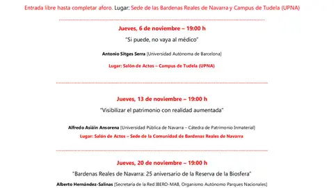 Jornadas de la Ciencia de las Bardenas Reales de Navarra 2025