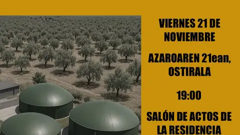 Conferencia en Cintru&eacute;nigo &lsquo;&iquest;C&oacute;mo funciona la biometanizaci&oacute;n &rsquo;