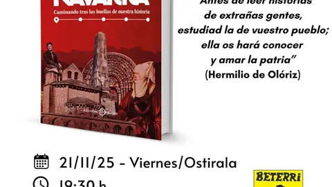 Presentaci&oacute;n en Tudela del libro &lsquo;Por Navarra&rsquo; de &Aacute;lvaro D&iacute;az Santesteban