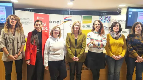 Eva Aoiz Aperte, Mar&iacute;a Eugenia Clouet, Mar&iacute;a Jes&uacute;s &Aacute;lvarez Urricelqui, Susana Villanueva, June San Mill&aacute;n Garc&iacute;a, Sandra Cerr&oacute;n Gonz&aacute;lez y Mar&iacute;a Ibarrola Lostal&eacute;