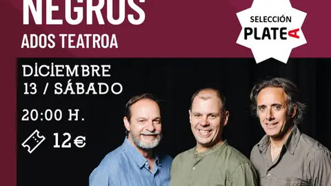 Teatro en Cintru&eacute;nigo &lsquo;Muchos amigos negros&rsquo; con Ados Teatroa