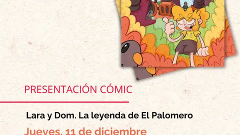 Presentaci&oacute;n en Tudela del c&oacute;mic &lsquo;Lara y Dom. La leyenda de El Palomero&rsquo; de Iker G&aacute;rate