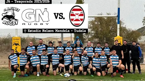 Partido de rugby en Tudela Uni&oacute;n Funes Gigantes de Navarra Rugby vs Ibero Club Rugby Zaragoza
