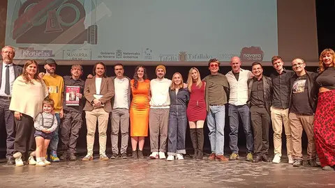 &lsquo;Segundo contacto&rsquo;, rodado en Arguedas por el director andaluz Carlos Godoy, gana la decimotercera edici&oacute;n del certamen de cortometrajes Navarra, Tierra de Cine