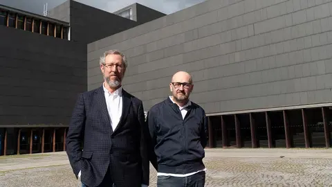 Alberto Ca&ntilde;ada y Julio Mazarico