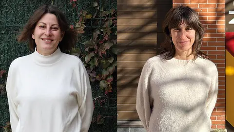 Sof&iacute;a Pardo Huguet y Arantxa D&iacute;ez G&oacute;mez