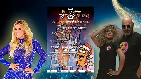 &Oacute;lvega despedir&aacute; el a&ntilde;o a mordiscos con las Torrezno-Campanadas con Paco Pil, Brisa Play y Malena Gracia