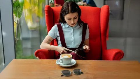 lectura caf&eacute; tendencia