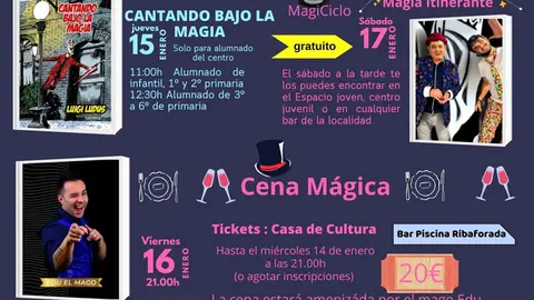 VII Ciclo de Magia EnMagiet&eacute; en Ribaforada 2026