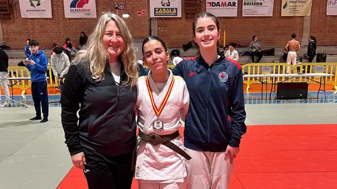 Manuela Saborido, plata en el Campeonato de Espa&ntilde;a Junior Sector Norte de Judo