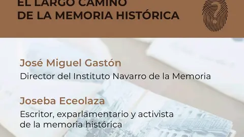 Contigo Debate Conferencia en Tudela &lsquo;El largo camino de la Memoria Hist&oacute;rica&rsquo;
