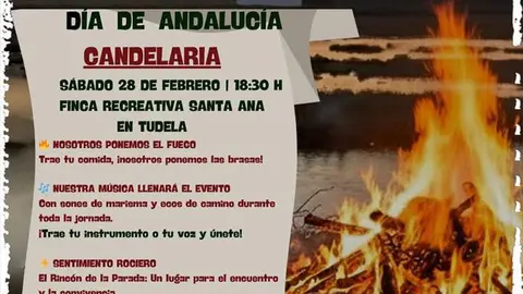 D&iacute;a de Andaluc&iacute;a &lsquo;Fiesta de la Candelaria&rsquo; en Tudela 2026