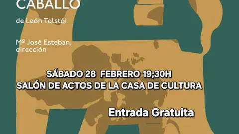 Teatro escolar en Fontellas &lsquo;Historia de un caballo&rsquo;
