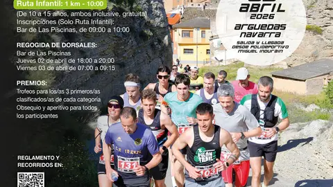 XXIX Trail Virgen del Yugo en Arguedas 2026