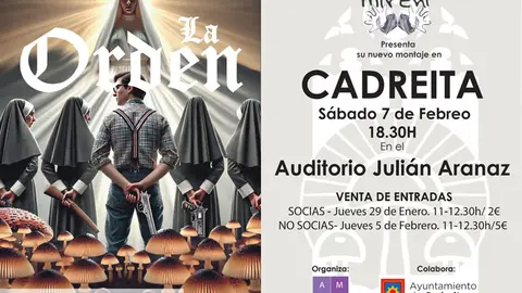 Teatro en Cadreita &lsquo;La Orden&rsquo;
