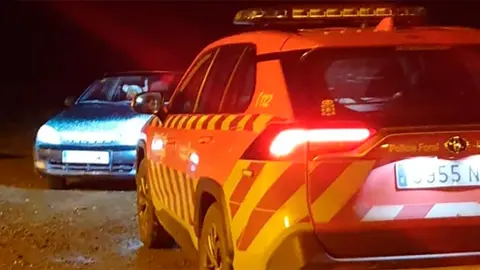 Interceptado en Cadreita por conducir sin carn&eacute; y dar positivo en drogas tras una maniobra evasiva
