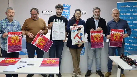 Los actos del Carnaval 2026 en Tudela se celebrar&aacute;n del 13 al 15 de febrero con un presupuesto de 18.500 euros