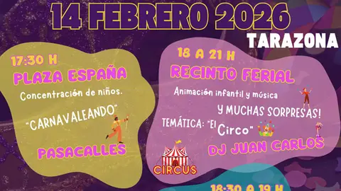 Carnaval en Tarazona 2026