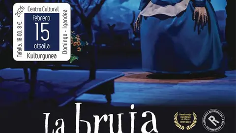 Teatro de t&iacute;teres en Tafalla &lsquo;La bruja rechinadientes&rsquo;