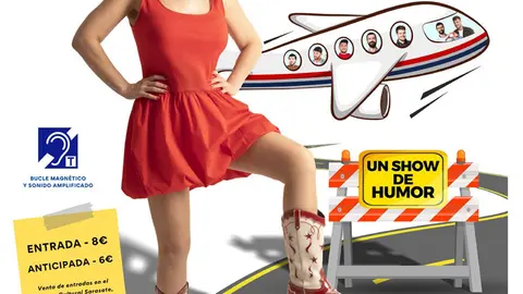 Humor en Castej&oacute;n &lsquo;Gilipollas por el mundo&rsquo; con Carolina Noriega