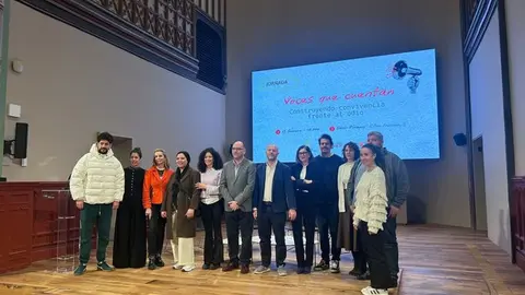 Jornada de cierre del proyecto 'Voces que cuentan', impulsado por la fundaci&oacute;n Koine Aequalitas, para promover la convivencia intercultural y luchar contra el racismo y la xenofobia.