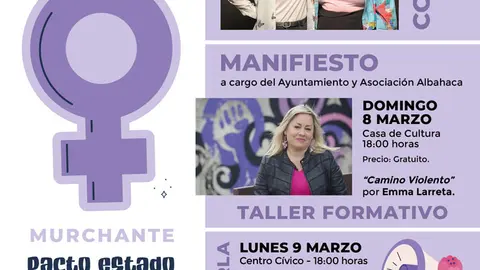 D&iacute;a Internacional de la Mujer 8M en Murchante 2026
