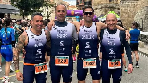 Participantes del SDR Arenas en el Duatl&oacute;n de Viana