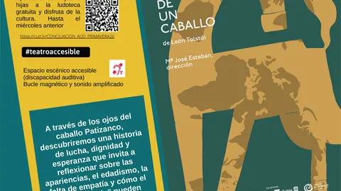 Teatro en Ribaforada &lsquo;Historia de un caballo&rsquo; del Grupo de Teatro IES Valle del Ebro