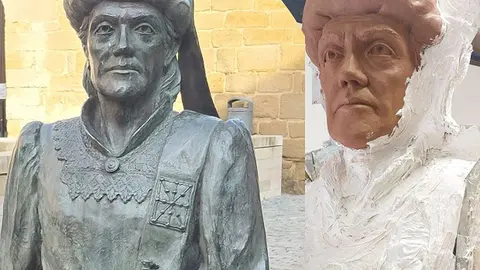 Conferencia en Olite &lsquo;Proceso creativo e hist&oacute;rico de la escultura del Pr&iacute;ncipe de Viana&rsquo; de Jes&uacute;s Ukar Muruz&aacute;bal