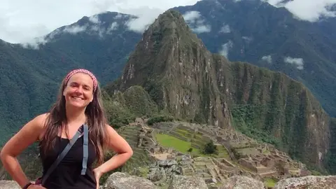 Patricia Jim&eacute;nez Orduna en su viaje