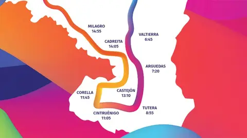 Recorrido por la Ribera de la 24&ordm; edici&oacute;n de la Korrika