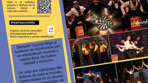 Concierto en Ribaforada &lsquo;A Kupela&rsquo; de Demode Quartet