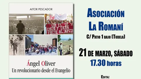 Presentaci&oacute;n en Tudela del libro &lsquo;In memoriam de &Aacute;ngel Oliver&rsquo; de Aitor Pescador