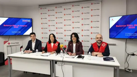 Presentaci&oacute;n de los datos de 2025 del Plan de Empleo de Cruz Roja en La Rioja